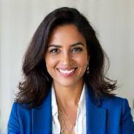 Photo of Anya Sharma, CEO of LuminaGrid